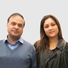 Himanta Biswa Sarma with family