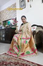 Pure Tussar Mekhela Chador